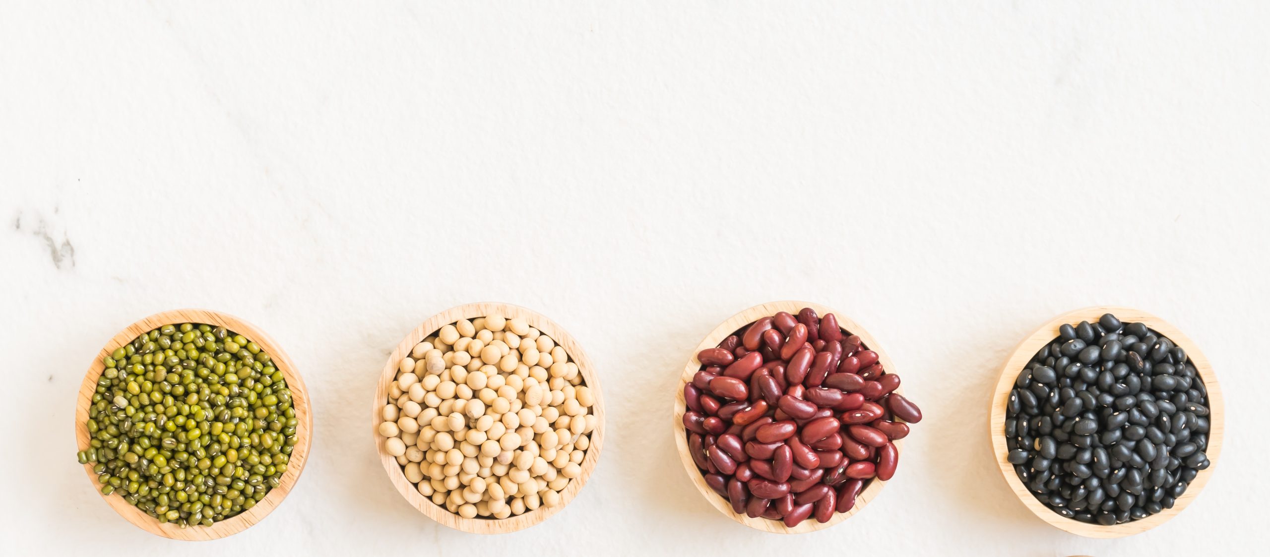 Mixed beans with kidney mung black and Soy Bean - Healthy and Nutrition food concept style